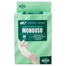 50 Guanti Monouso in Lattice Naturale Misura Media U! Confronta e Risparmia